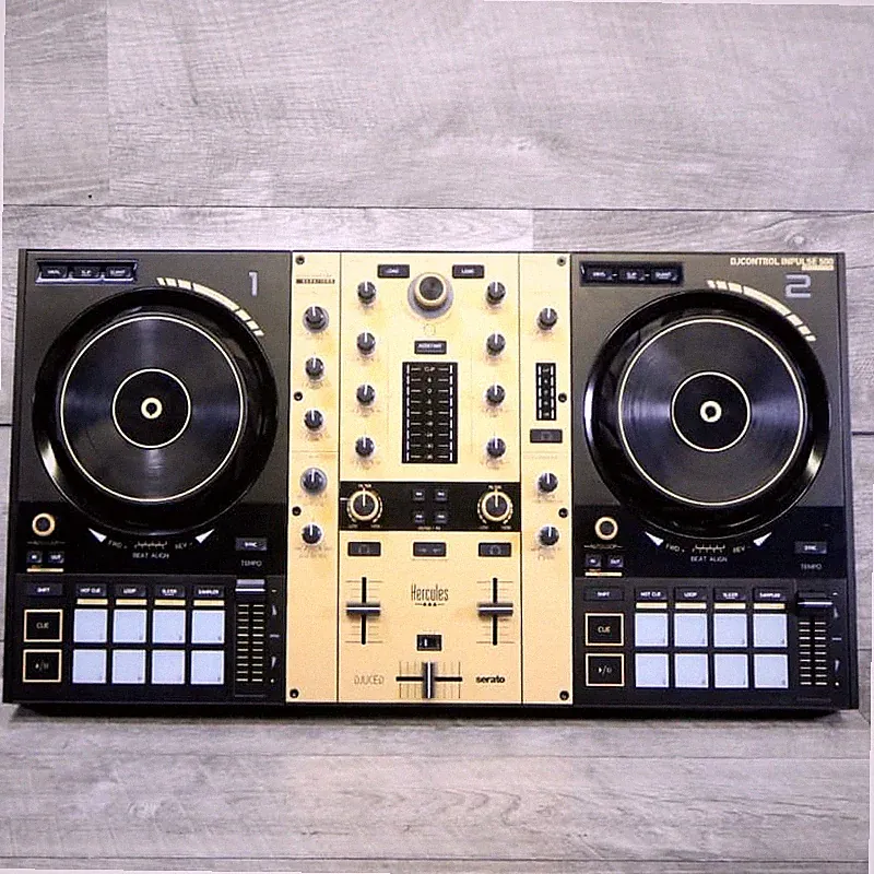 Hercules DJCINPULSE500-LTDGLD DJControl Inpulse 500 Gold Edition Serato DJ Pro
