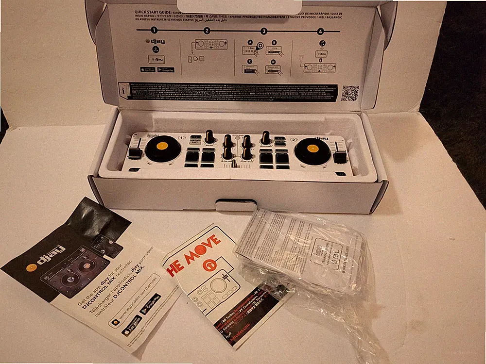 Hercules DJControl Grab it And Mix DJ Mixer Bluetooth Wireless DJ Controller