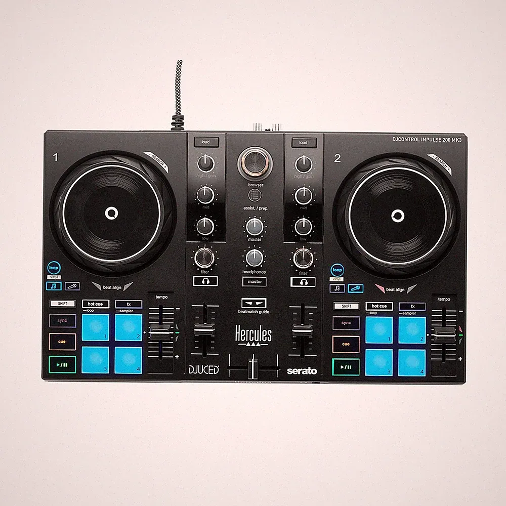 Hercules DJControl Inpulse 200 MK3 2-Channel DJ Controller