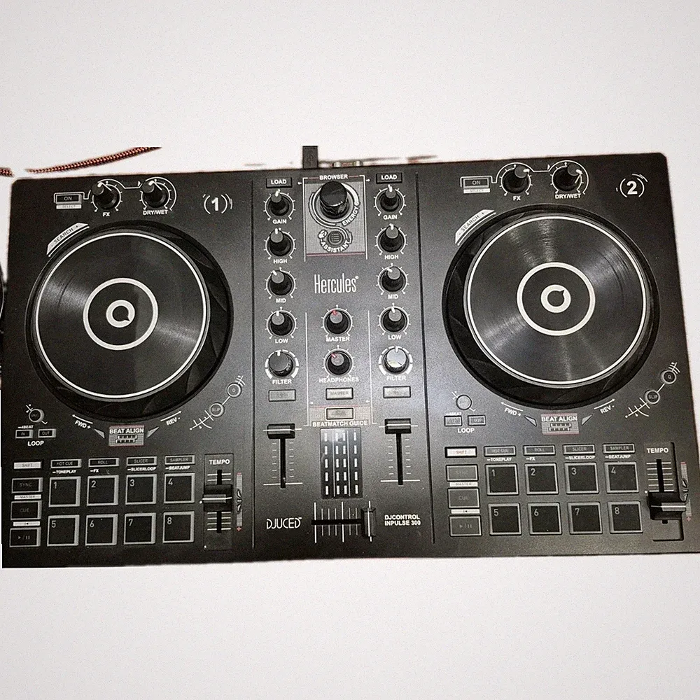 Hercules DJControl Inpulse 300 DJ Controller – Open Box Used Once Original Box