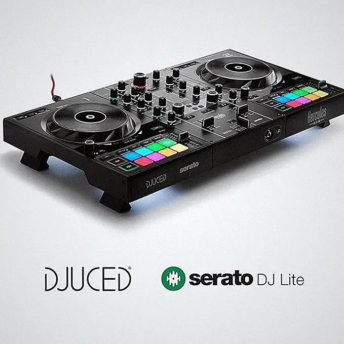 Hercules DJControl Inpulse 500: 2-deck USB DJ controller for Serato DJ and