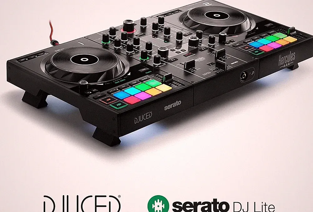 Hercules DJControl Inpulse 500 2-deck USB DJ controller with Serato and DJUCED