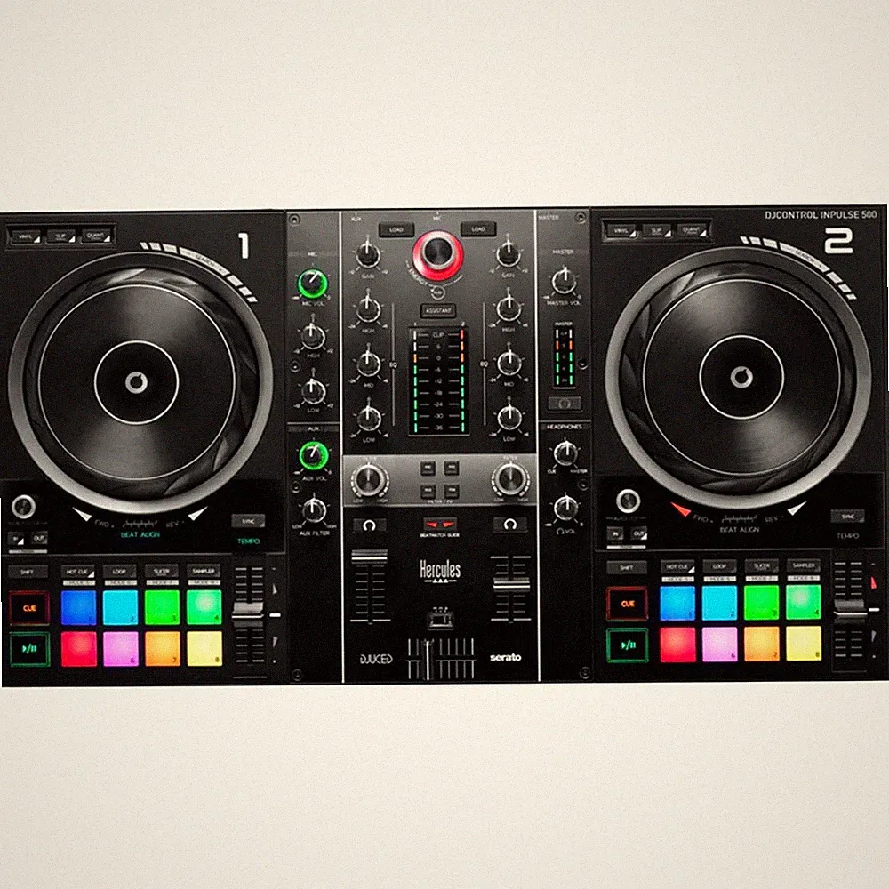 Hercules DJControl Inpulse 500 Serato DJ Lite and DJUCED DJ Controller