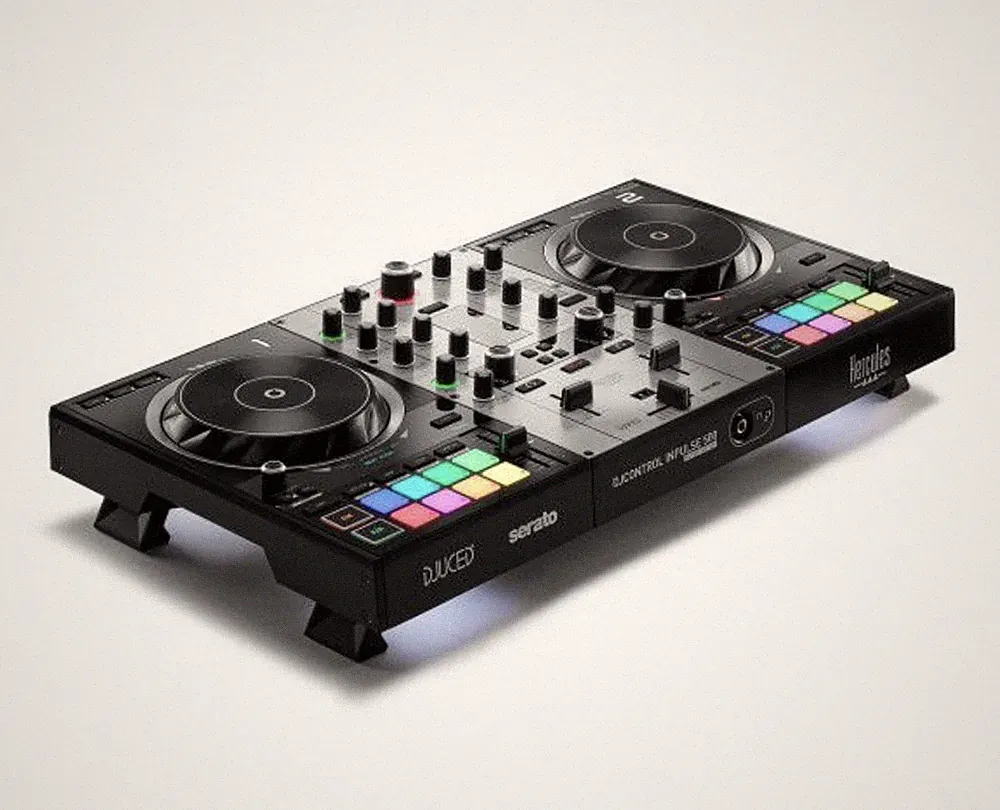Hercules DJControl Inpulse DJ Deck - Black
