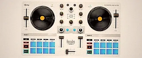 Hercules DJControl Mix Ultra 2-Channel Compact Mobile DJ Controller