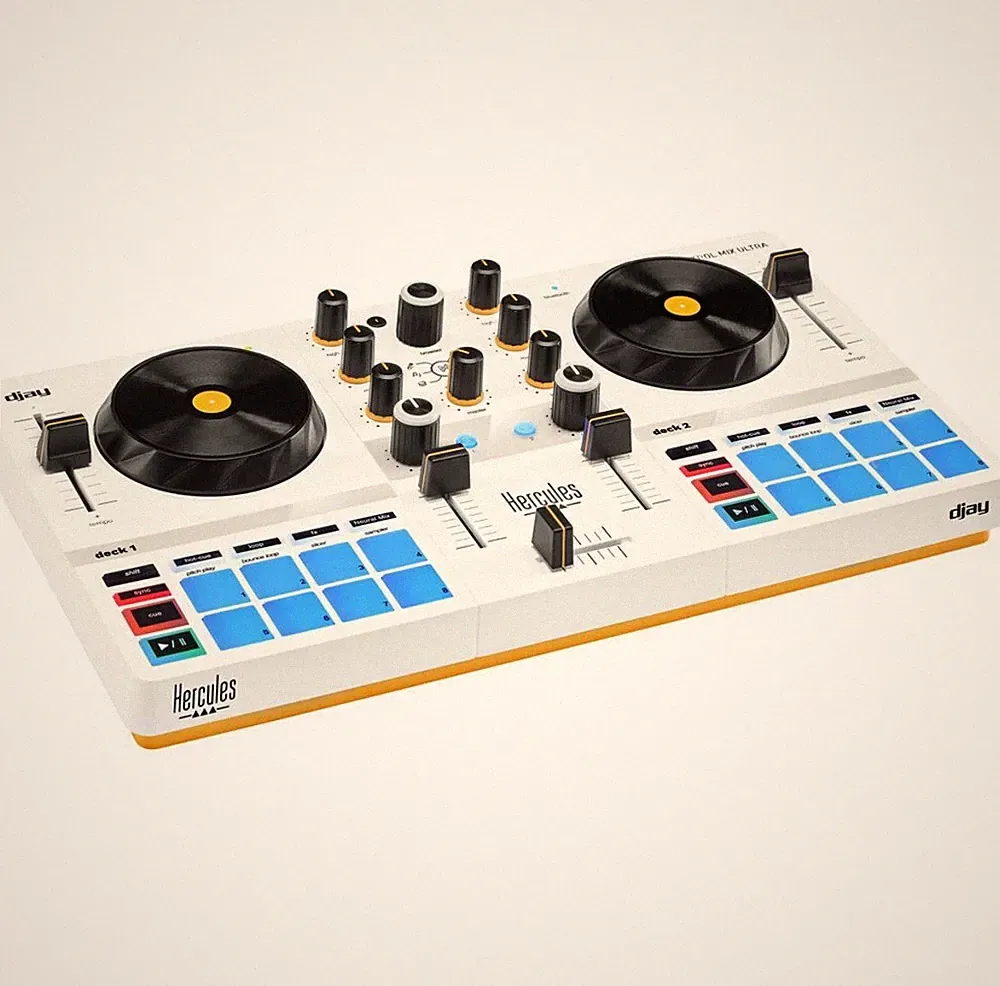 Hercules DJControl Mix Ultra DJ Controller with Protective Cover