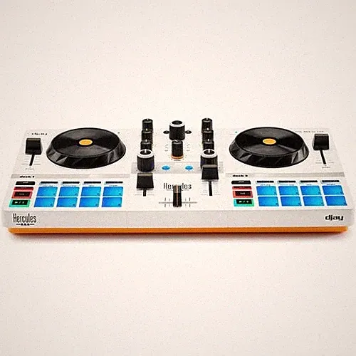 Hercules DJCONTROL Mix Ultra White DJ Controller