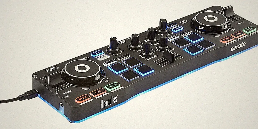 Hercules DJCONTROL-STAR Starlight DJ Controller for Serato DJ Lite