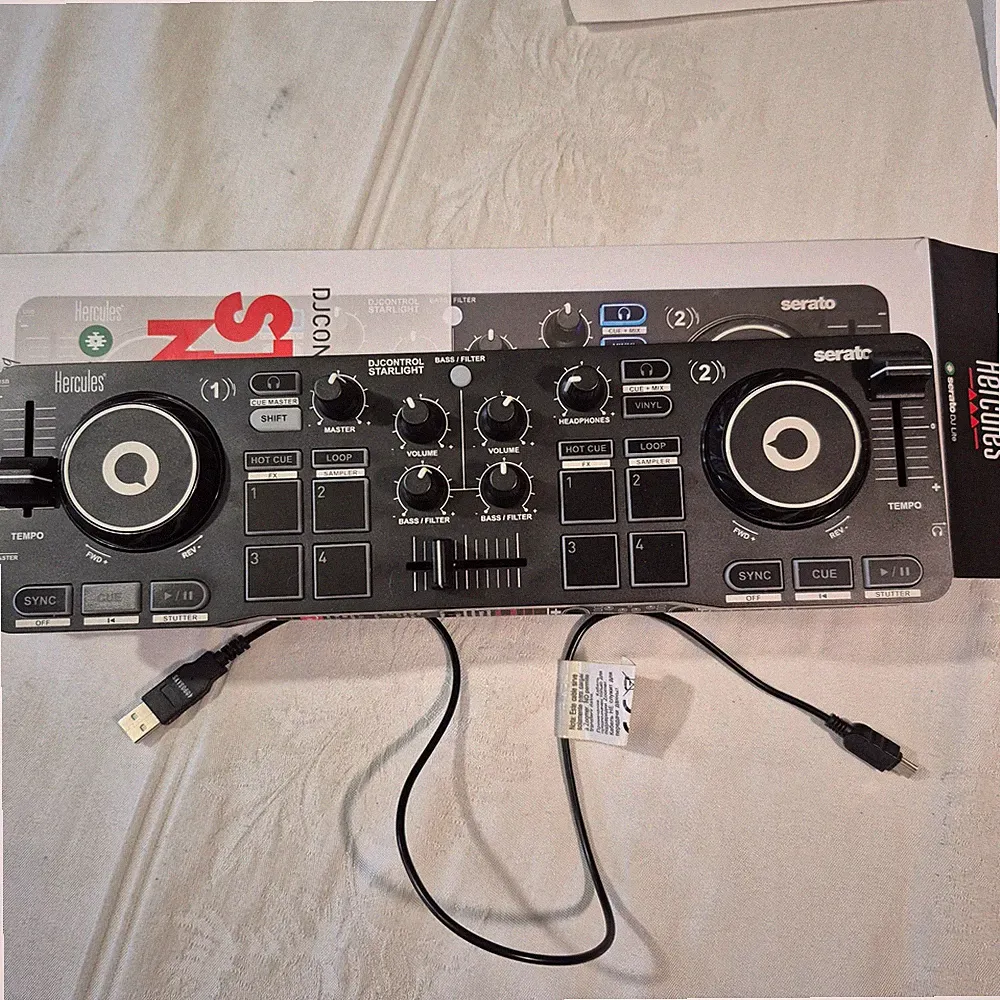 hercules dj controller compact