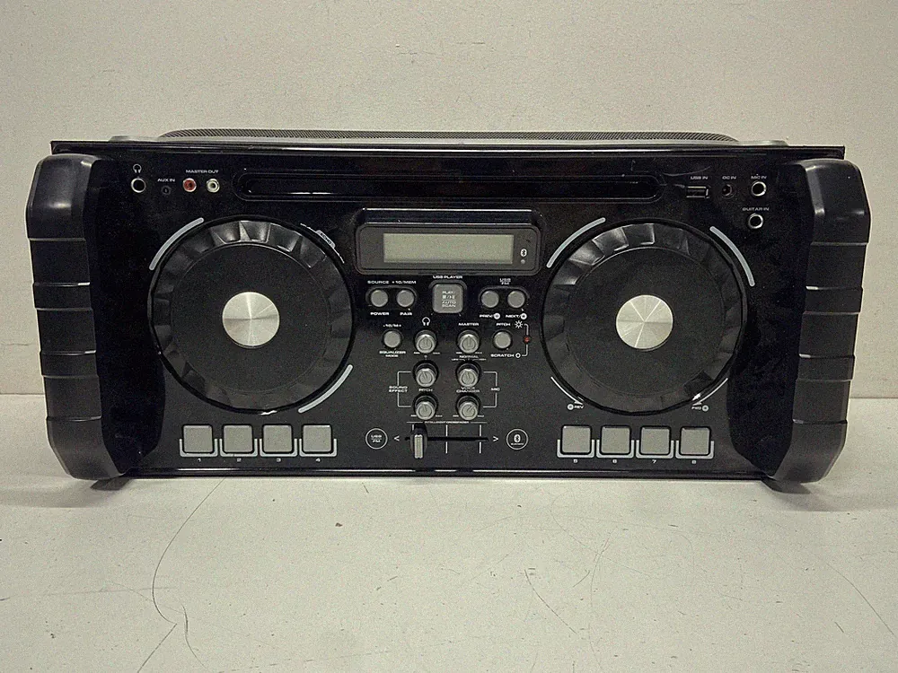 iLive IJDJ787B BPM PRO DJ Sound System Bluetooth Mixer Controller For Parts