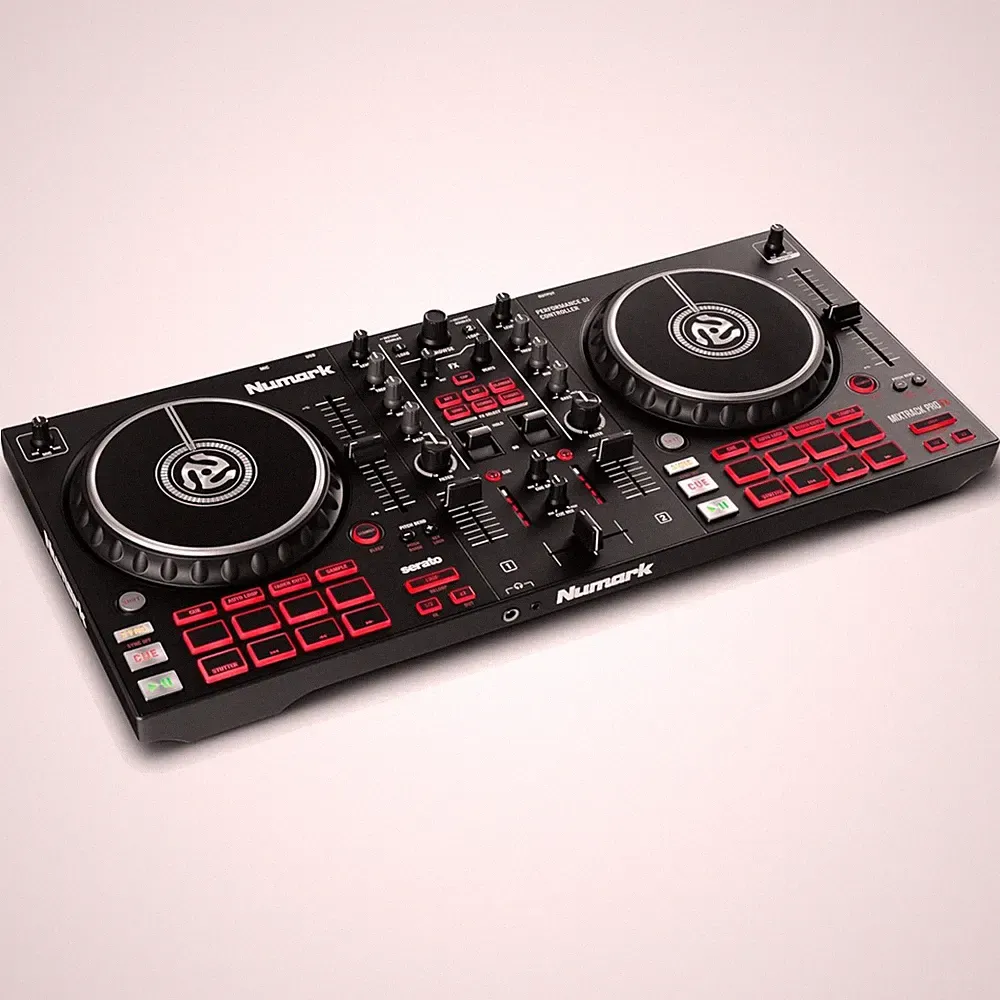 Intuitive Serato DJ Controller with Performance Pads