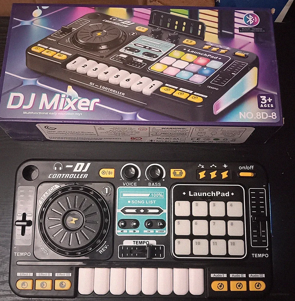 KIDS DJ EDUCATIONAL CONTROL MIXER