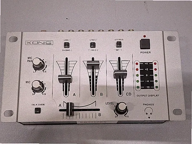 KN DJ Mixer 10 - Working, Signs of Use, No Accessories