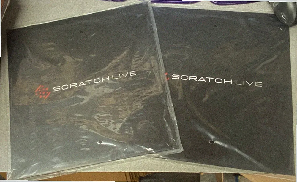 Lot of 2 Serato Scratch Live SEALED LPs Control Tone for use with Serato DJ