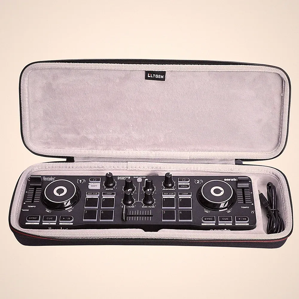 LTGEM DJ Controller Case for Hercules Compact DJ DJControl Starlight - Hard S...