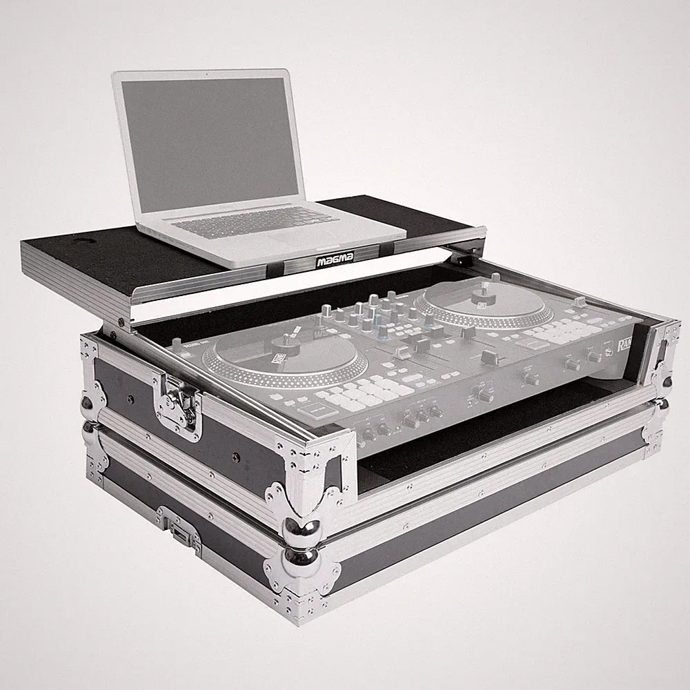 Magma Workstation Silver/Black Road Flight Case to fit Rane One DJ Controller...