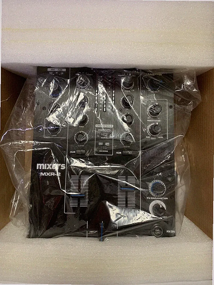 Mixars Mxr-2 Professional 2-Channel Mixer DJ Producing Brand New!
