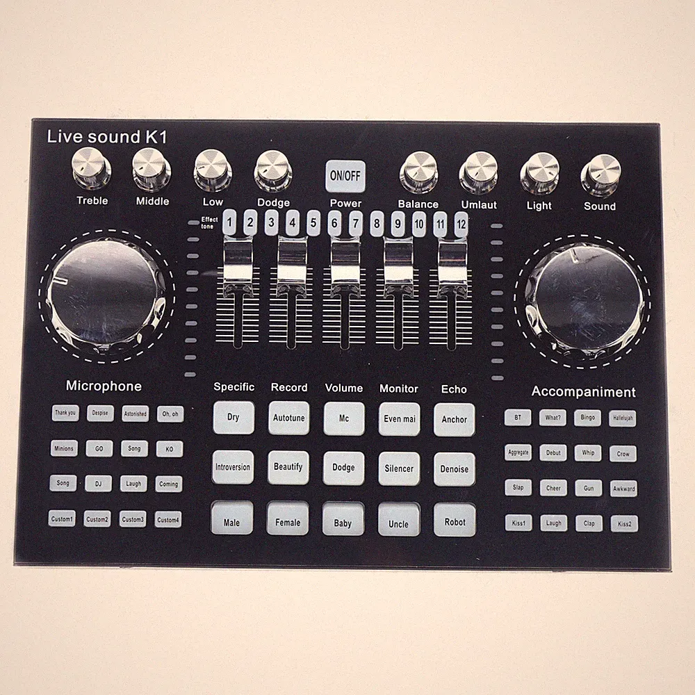 Mixing Console Bluetooth Live Studio Audio DJ KTV Mixer Sound Board