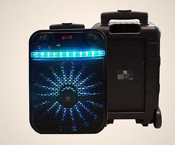 MR Dj ACE 15" Portable Speaker with Bluetooth/Rechargeable Battery