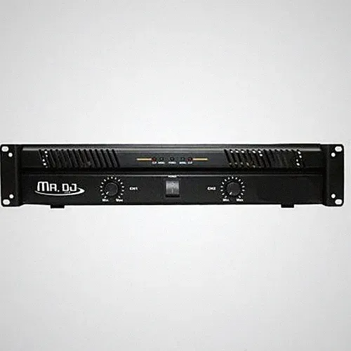 MR DJ AMP-8800 2500W MAX, 2-channel 1200 watts RMS bridgeable dynamic series PA