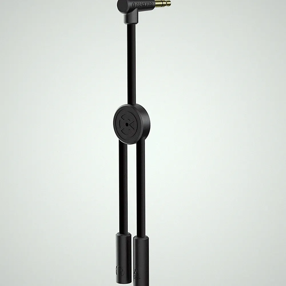 Native Instruments Traktor 8" DJ Audio Cable for iPad iPhone Cue Master Output
