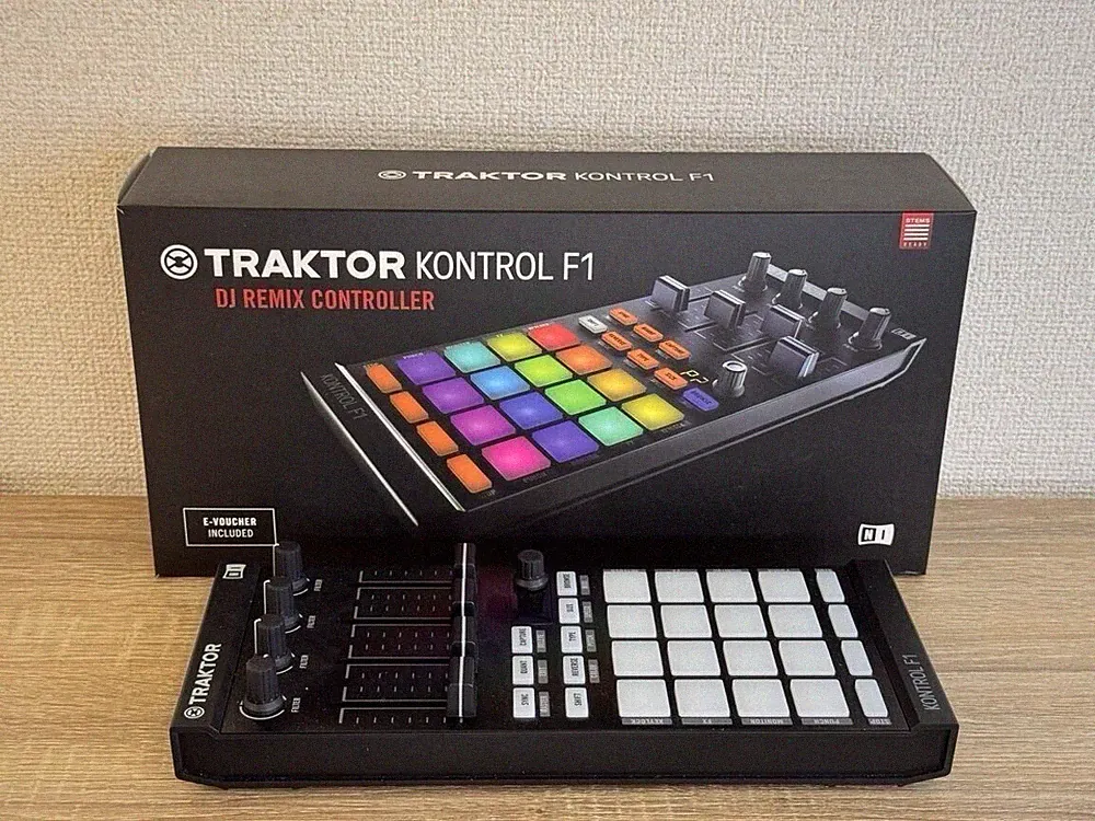 native instruments traktor kontrol f1 usb dj midi pad controller