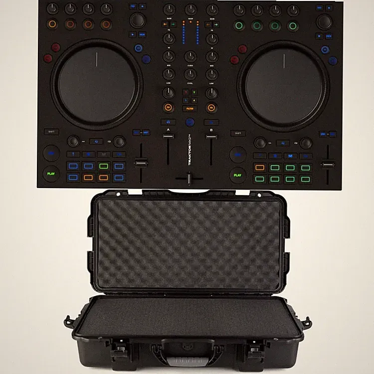 Native Instruments Traktor Kontrol MX2 DJ Controller with Hard Case