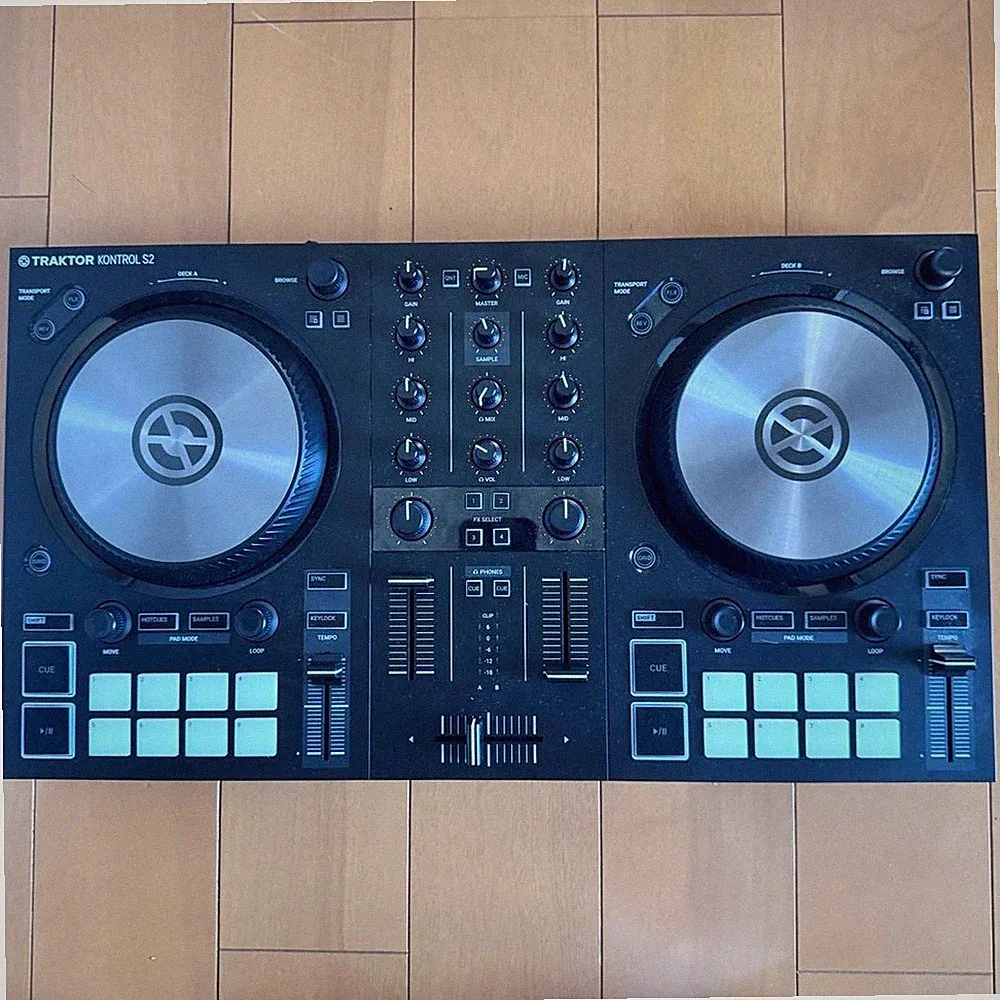 Native Instruments Traktor Kontrol S2 MK3 DJ Controller 2-Deck USB Tested Works