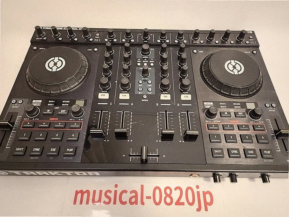 Native Instruments Traktor Kontrol S4 MK1 DJ Controller Midi Turntable
