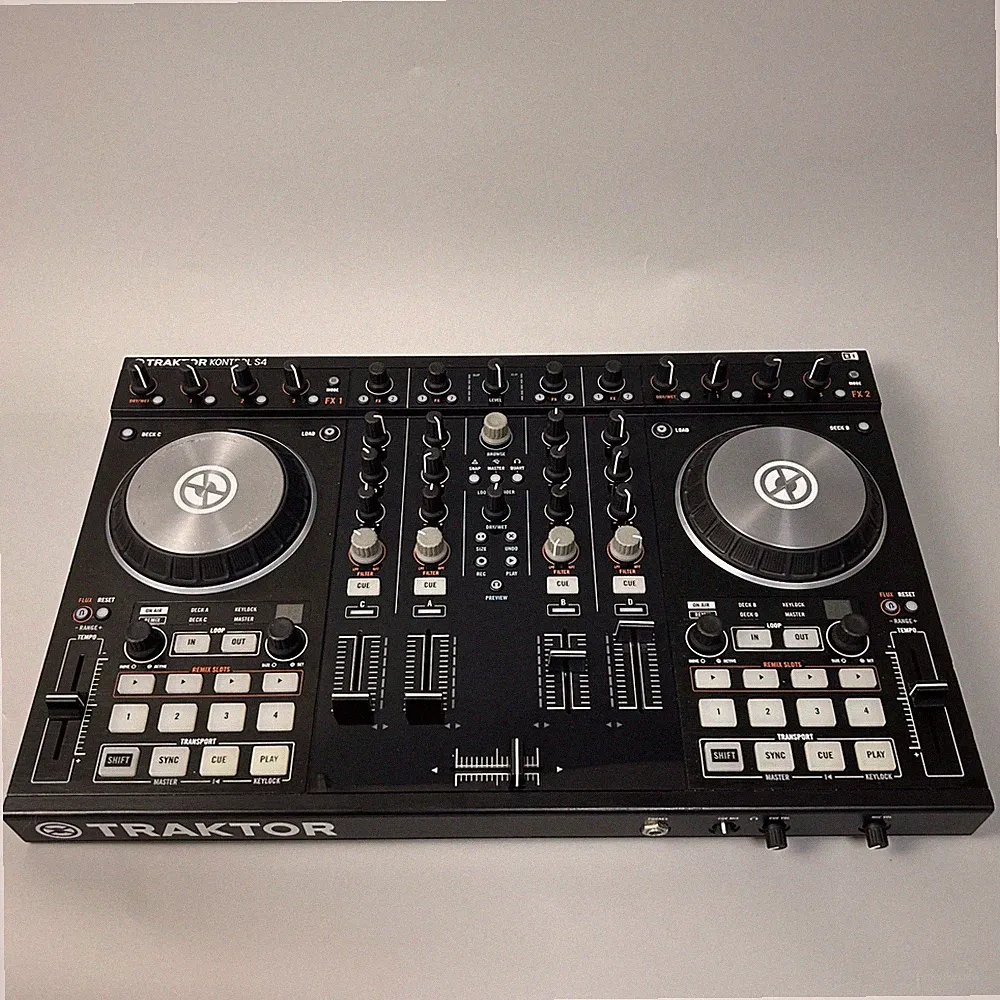 Native Instruments Traktor Kontrol S4 MK2 4-Channel DJ Controller Tested Japan