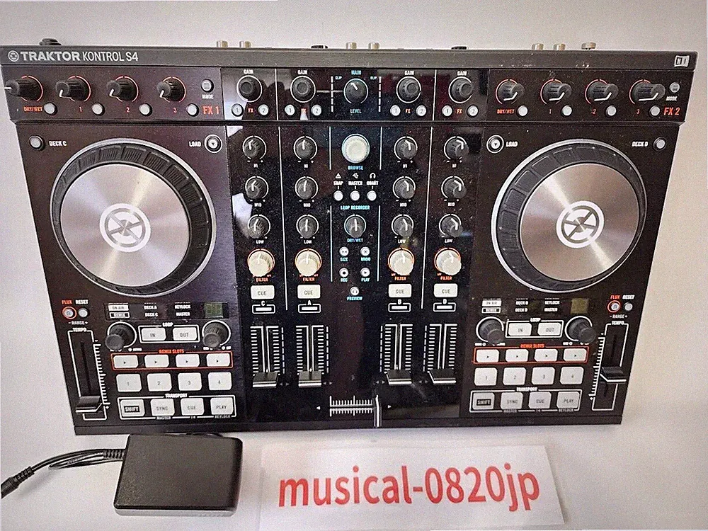 Native Instruments TRAKTOR KONTROL S4 MK2 DJ Controller 4 Channel 4 Deck
