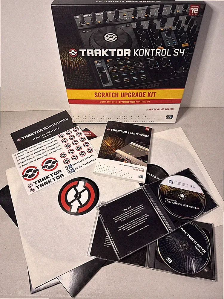 Native Instruments Traktor Kontrol S4 Scratch Upgrade Kit