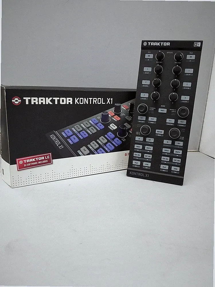 Native Instruments Traktor Kontrol X1 DJ Controller Used Tested
