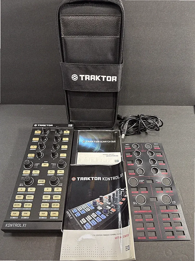 Native Instruments TRAKTOR KONTROL X1 MK1 DJ Controller Mixer Effector Looper