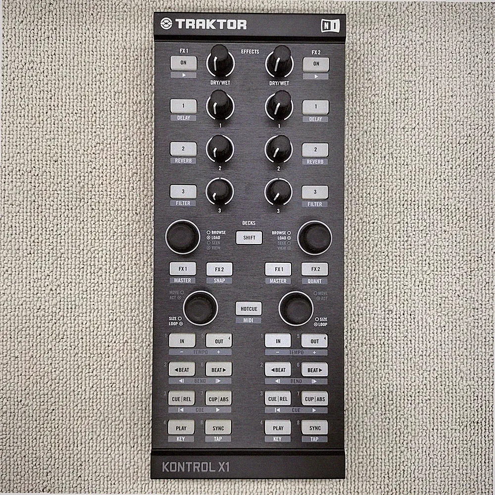 Native Instruments Traktor Kontrol X1 MK1 DJ Controller USB MIDI w/ Case Cable