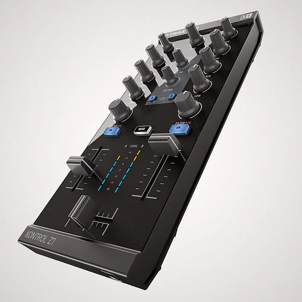 Native Instruments TRAKTOR KONTROL Z1 - DJ Mixing Interface (Open Box)