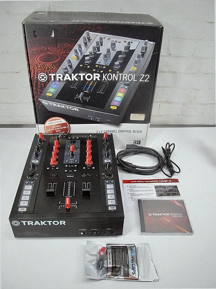 Native Instruments Traktor Kontrol Z2 4-Channel (2+2) Controller and Mixer