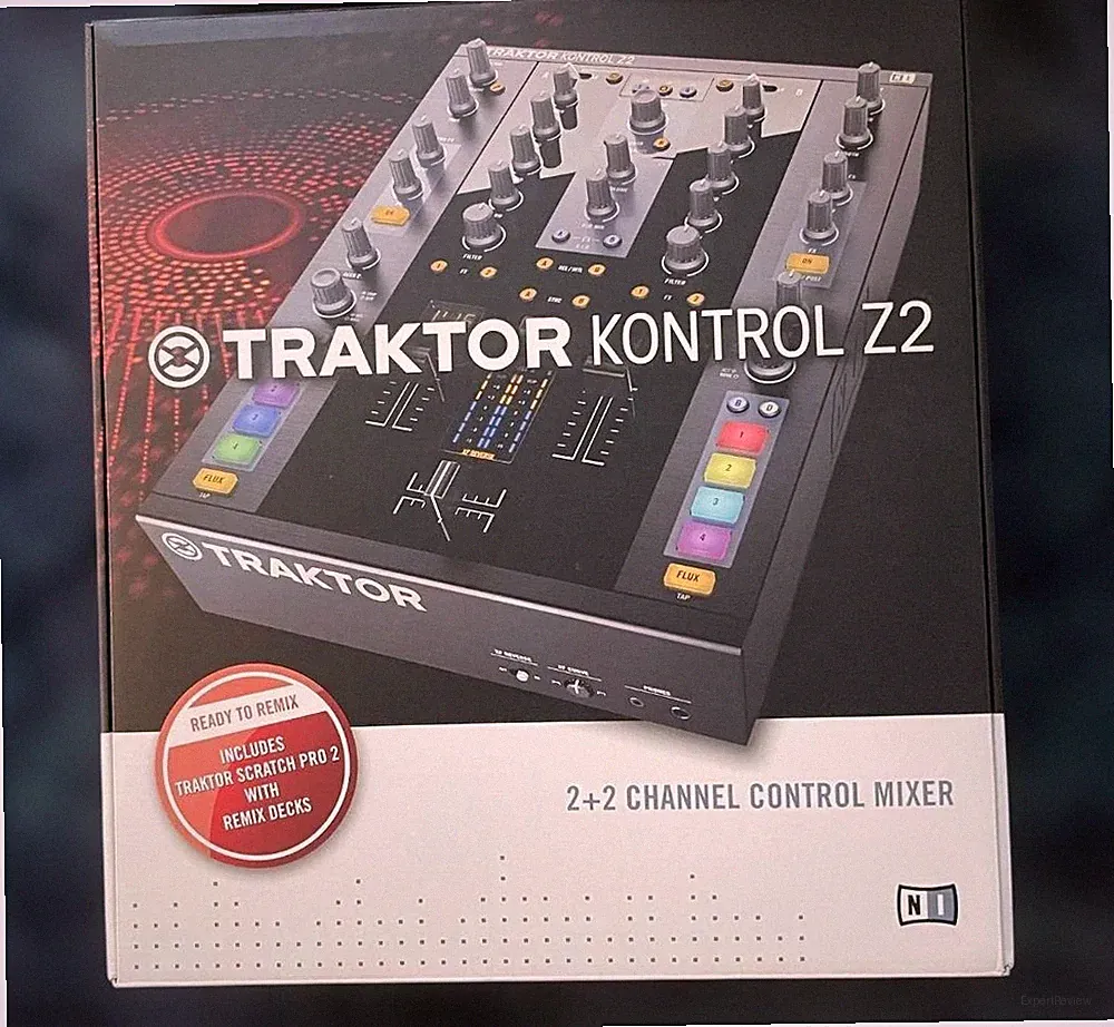 Native Instruments Traktor Kontrol Z2 DJ Mixer Mint Boxed Transfer ID From Japan