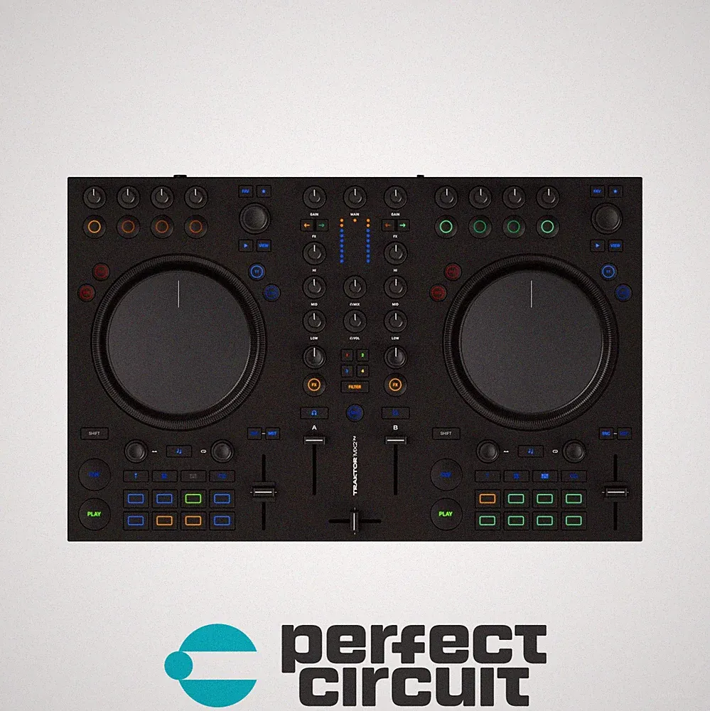 Native Instruments Traktor MX2 DJ Controller DJ CONTROLLER DEMO PERFECT CIRCUIT
