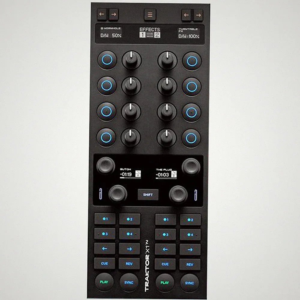 Native Instruments Traktor X1 Portable USB DJ Controller for Effects, Loops a...