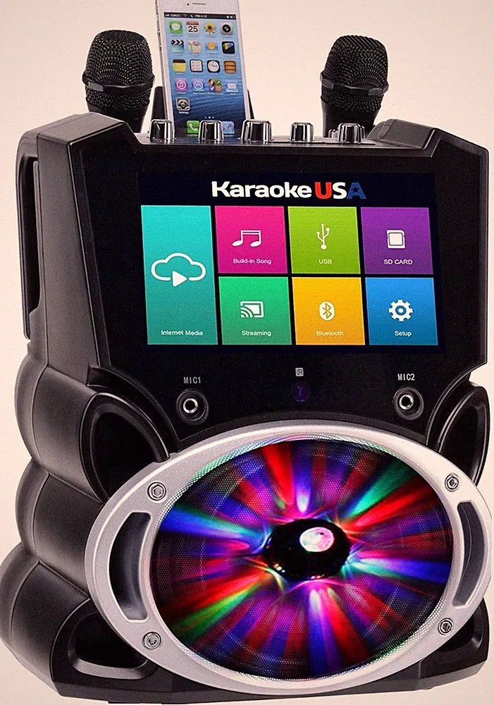 NEW Karaoke Machine with Wi-Fi Bluetooth USB 9" Touch Screen Display ALL-IN-ONE