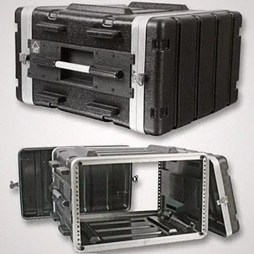 NEW PA DJ 6RU Equipment Rack Mount Flight Storage Case Concert 19" Stage 6