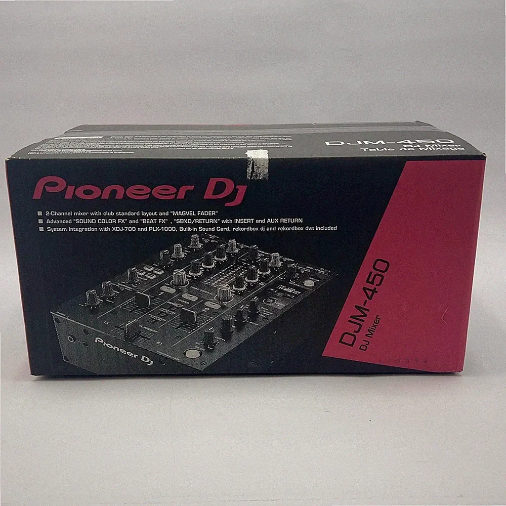 New Pioneer DJ DJM-450 2-Channel DJ Mixer