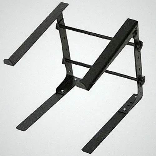 New Pyle PLPTS30 Laptop Computer Stand For DJ With Flat Bottom Legs DJ Pro Audio