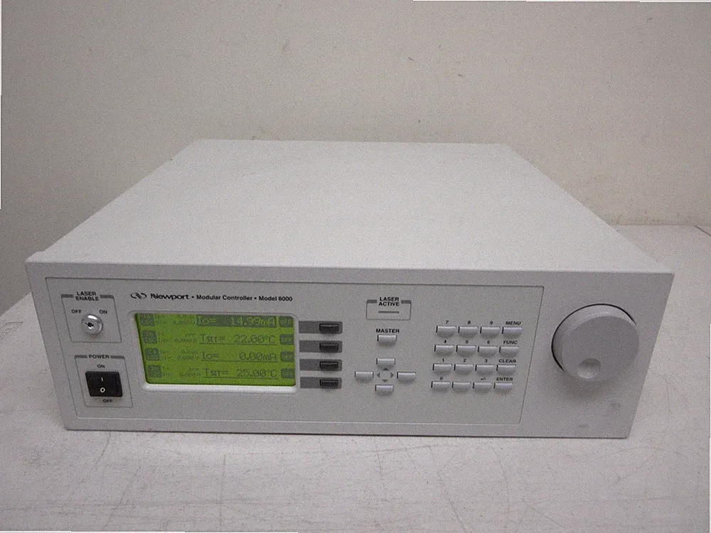 Newport 8000 Modular Controller w/Processor Module, 4x -8650 *No Key*