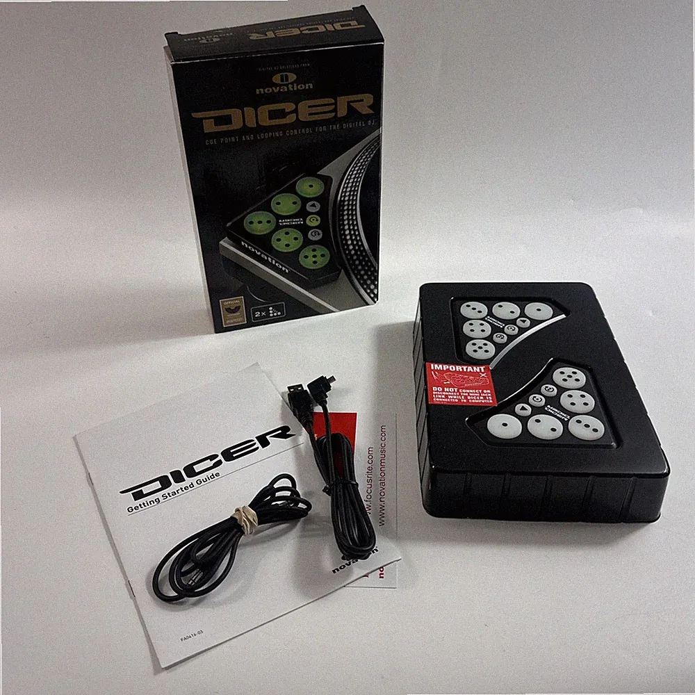 Novation Dicer Cue Point and Looping Control USB Powered DJ Controller