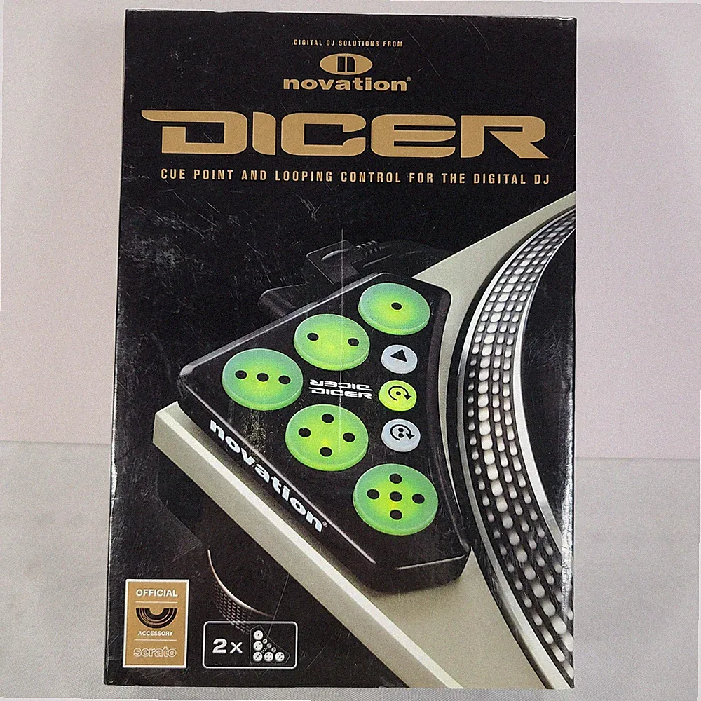 Novation Dicer Cue Point & Looping Control USB Powered DJ Controller, Working