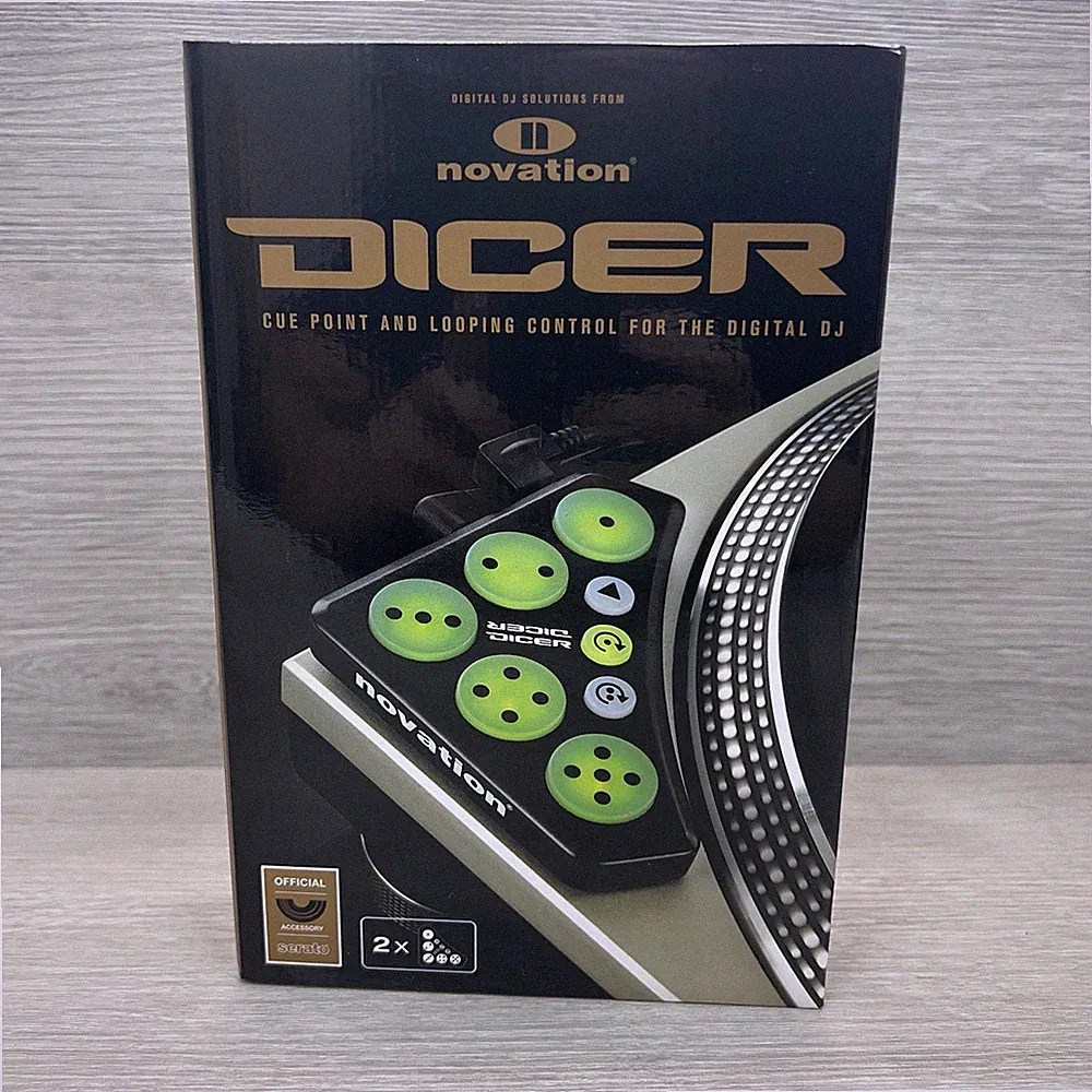 Novation Dicers Midi Accessory For Serato DJ Cue Point Loop Control Digital DJ