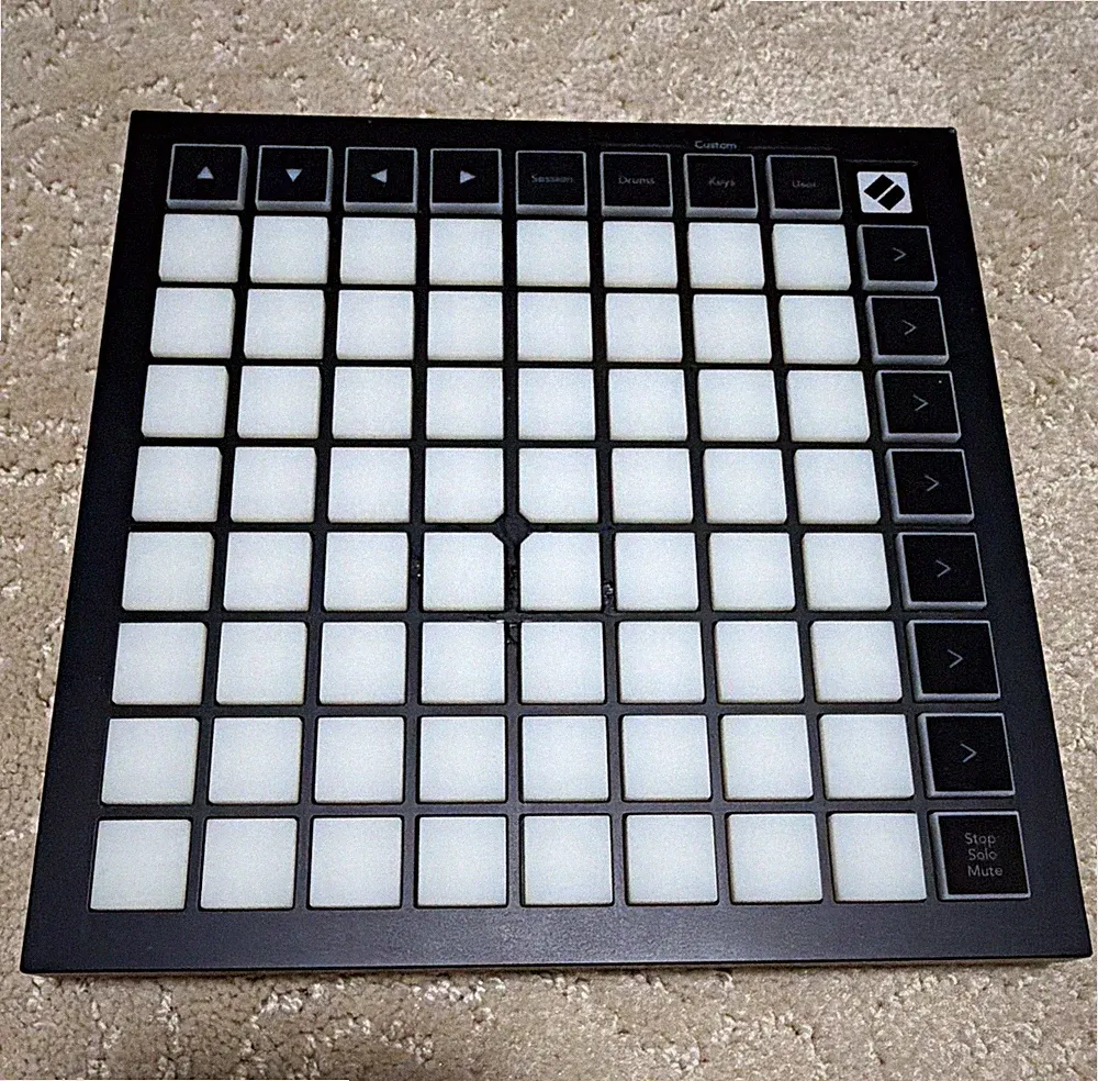 Novation Launchpad Mini 64-Pad Backlit USB MIDI Grid Controller, Black