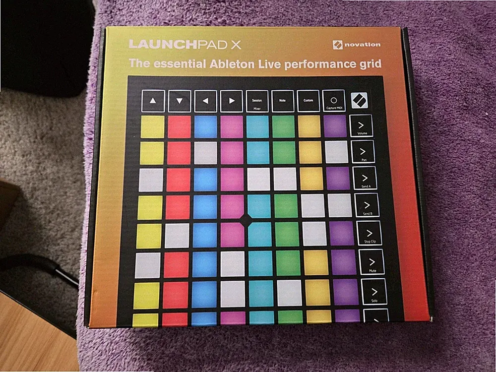 Novation Launchpad X Grid Controller for Ableton Live with LTGEM Case